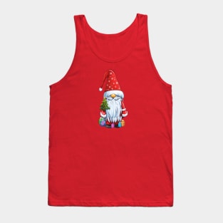 Christmas Gnome Gonk Dressed In A Festive Outfit Tank Top